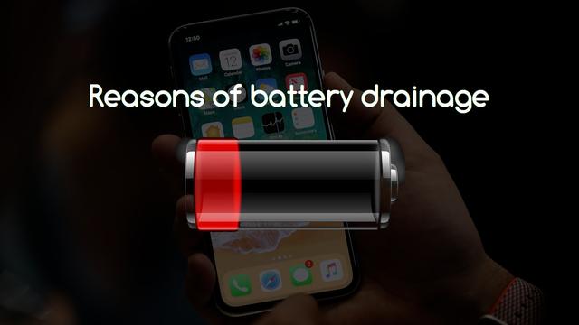 Reasons of battery drainage of your smartphone