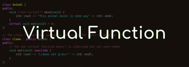 What is Virtual function? How does it work in C++?