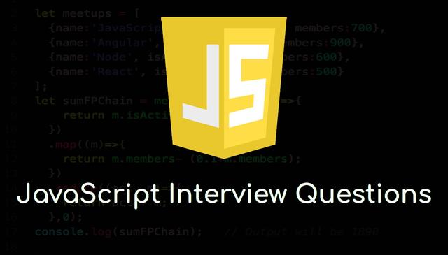 JavaScript interview questions
