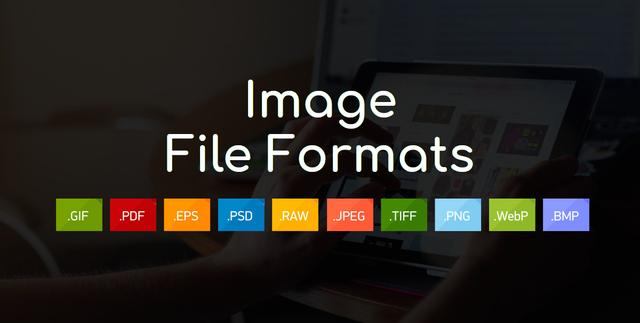 Various kind of image file formats and it’s utility?