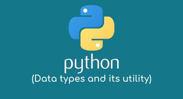Data types and its utility in Python
