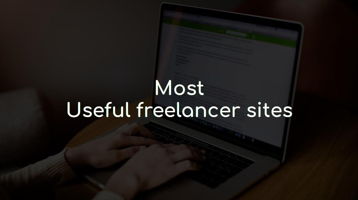 List of most useful freelancer sites
