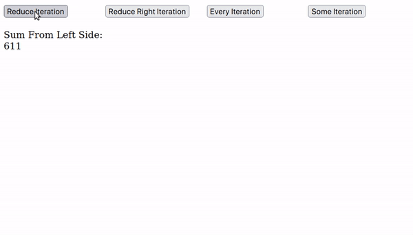 Array Iteration in JavaScript: Using reduce, reduceRight, every, and ...